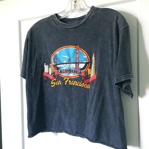 California San Francisco Crewneck Graphic Tshirt Size S